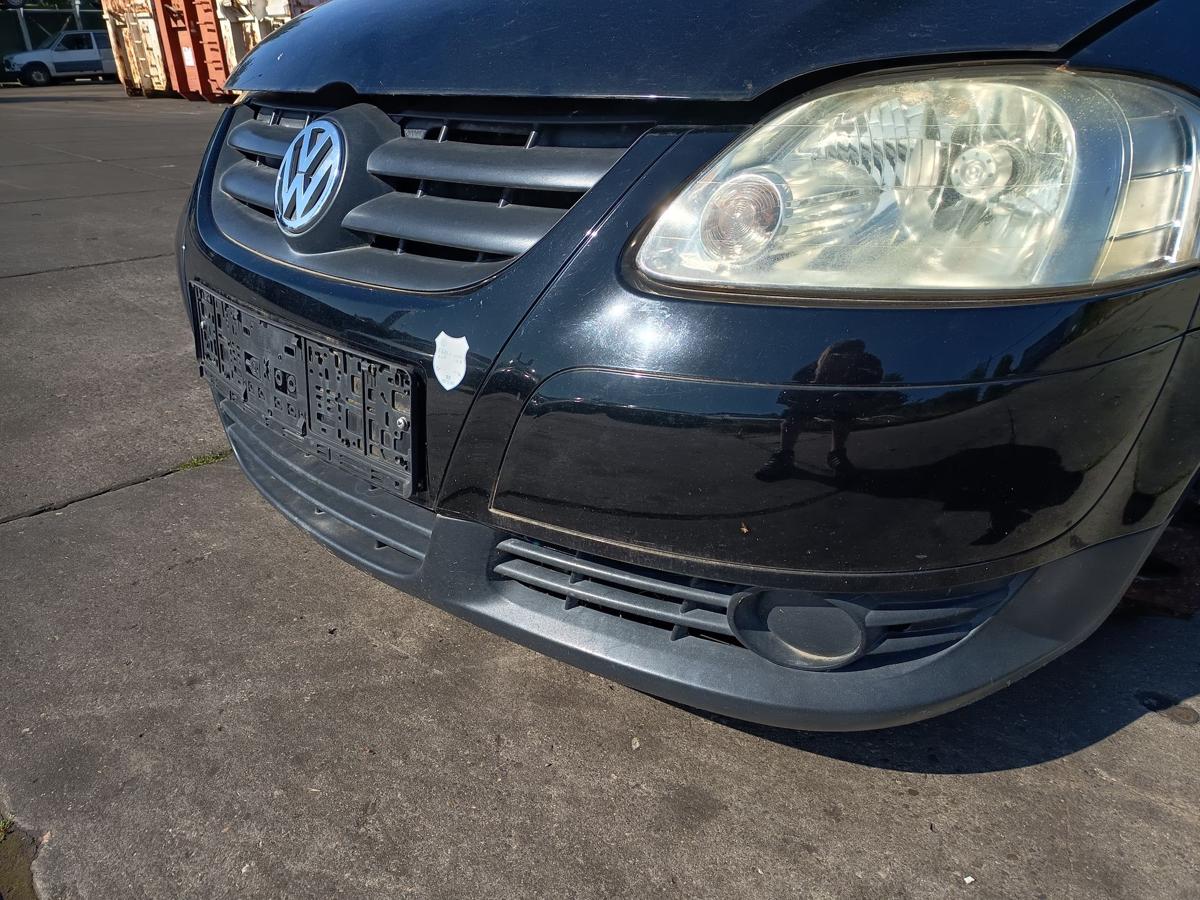 VW Fox original Sto&szlig;stange vorne L041 Brillantschwarz Baujahr 2005