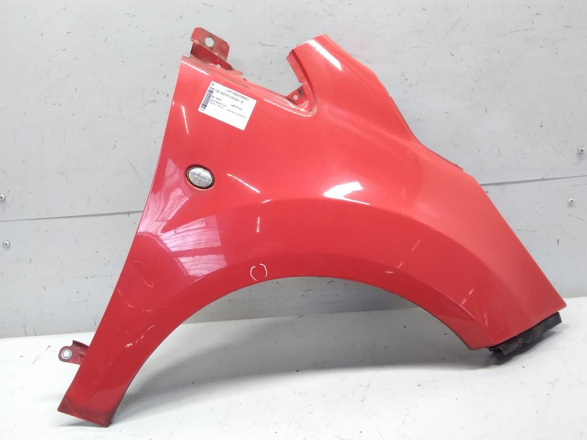 Ford Ka 2 RU8 original Kotfl&uuml;gel vorn rechts sunriserot BJ2009