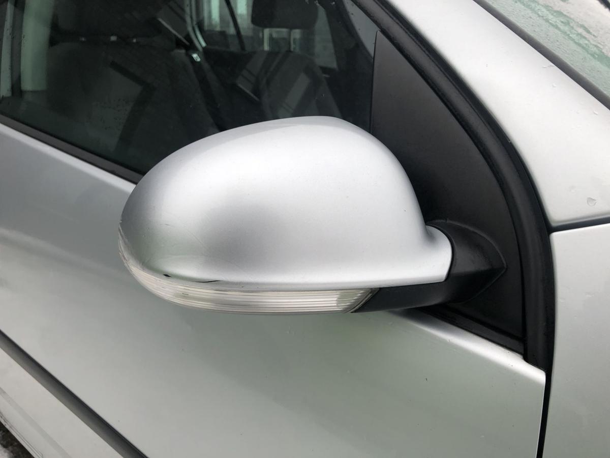 VW Golf 5 V 1K Au&szlig;enspiegel rechts elektrisch R&uuml;ckspiegel LA7W silber Spiegel