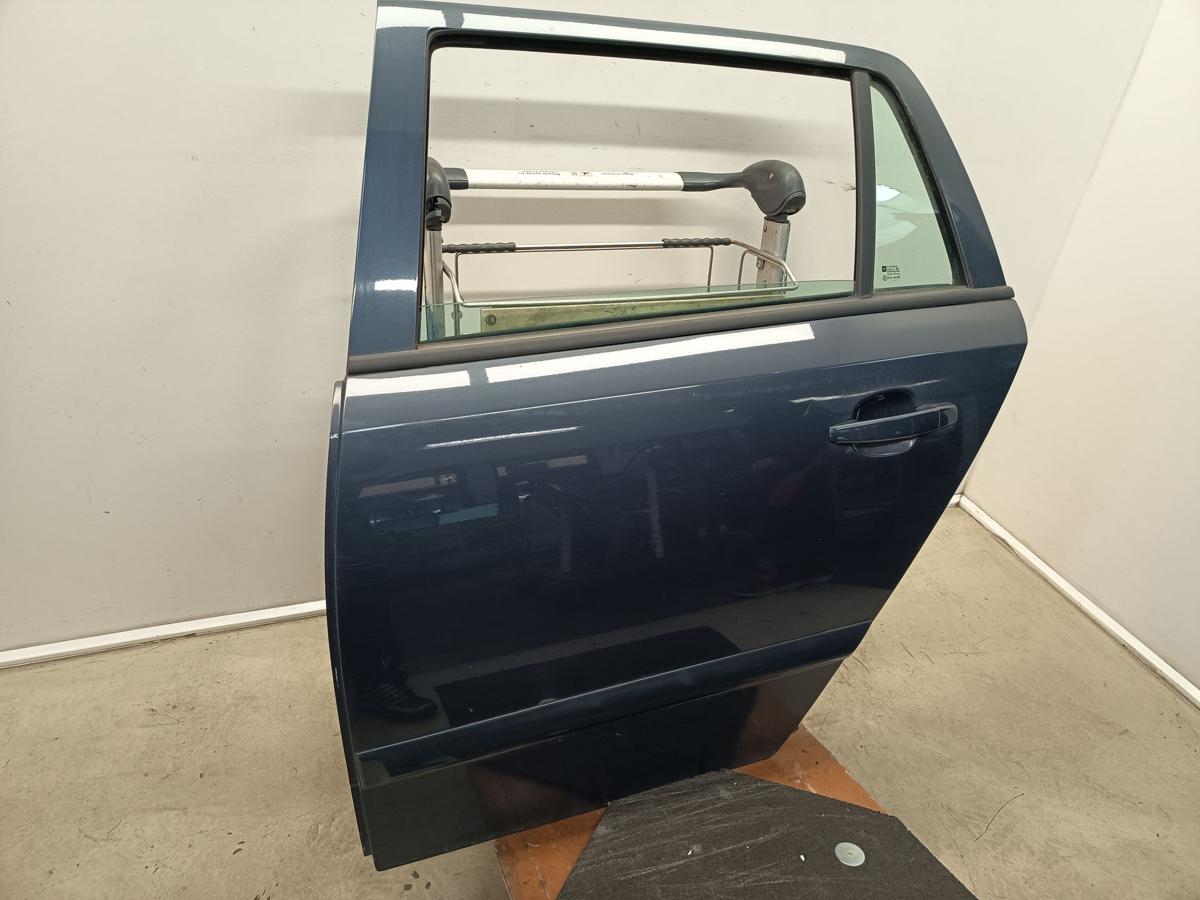 Opel Astra H Kombi original T&uuml;r hinten links Z168 Blau Baujahr 2007