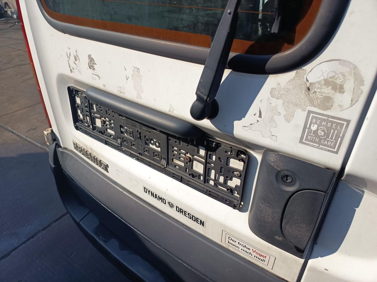 Renault Kangoo KC original Heckfl&uuml;gelt&uuml;r links 389 Gletscherwei&szlig; Bj 2008