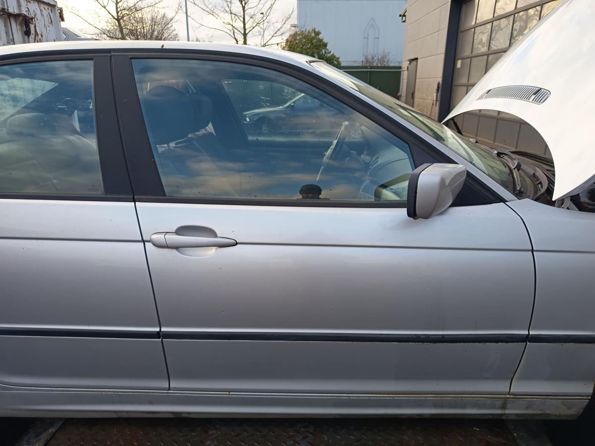 BMW E46 original T&uuml;r vorn rechts Beifahrer 354/7 Titansilber Bj 2003