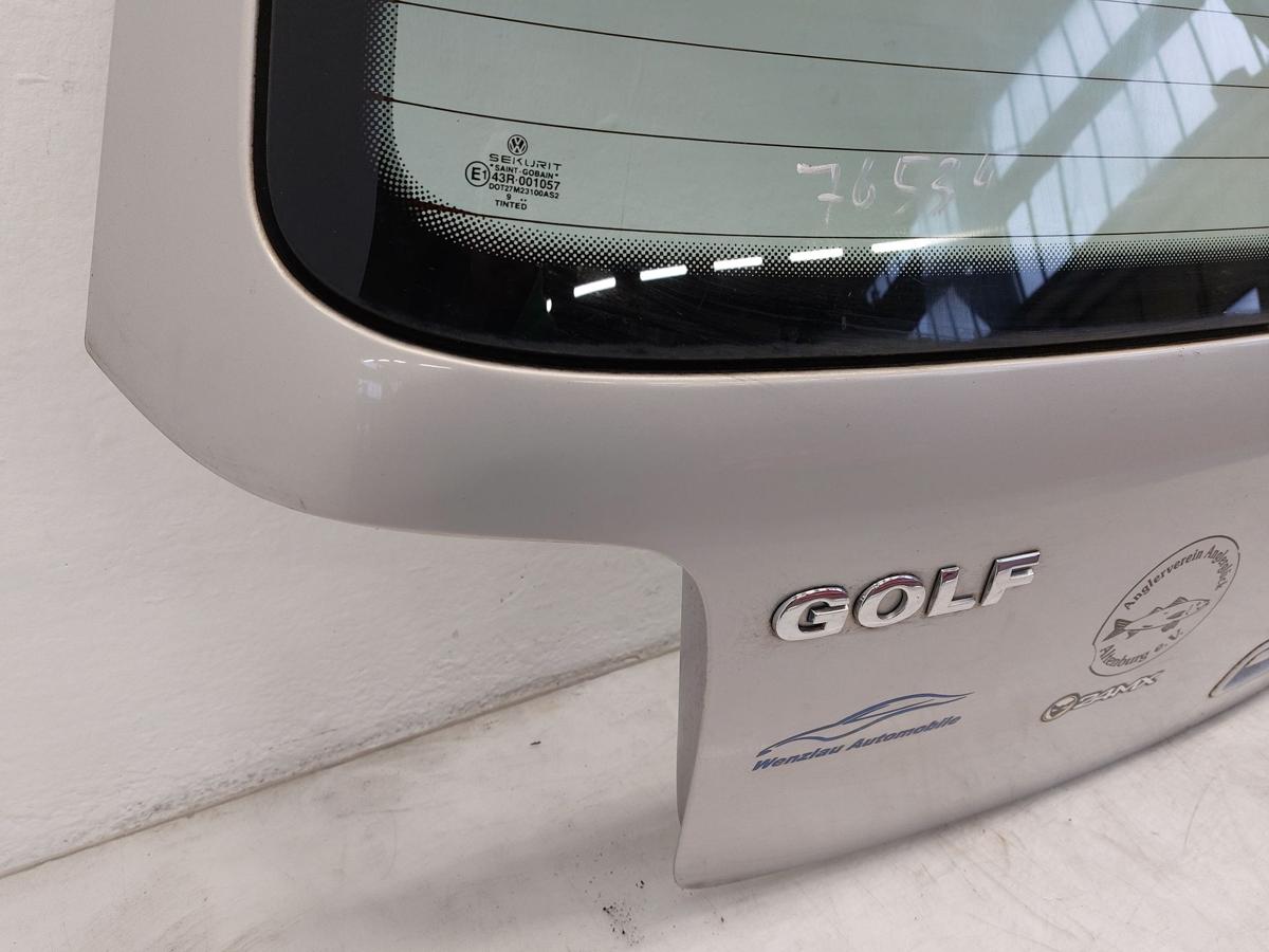 VW Golf 4 1J IV Heckklappe mit Heckscheibe Kofferklappe 3 u. 5 t&uuml;rer LB7Z silber