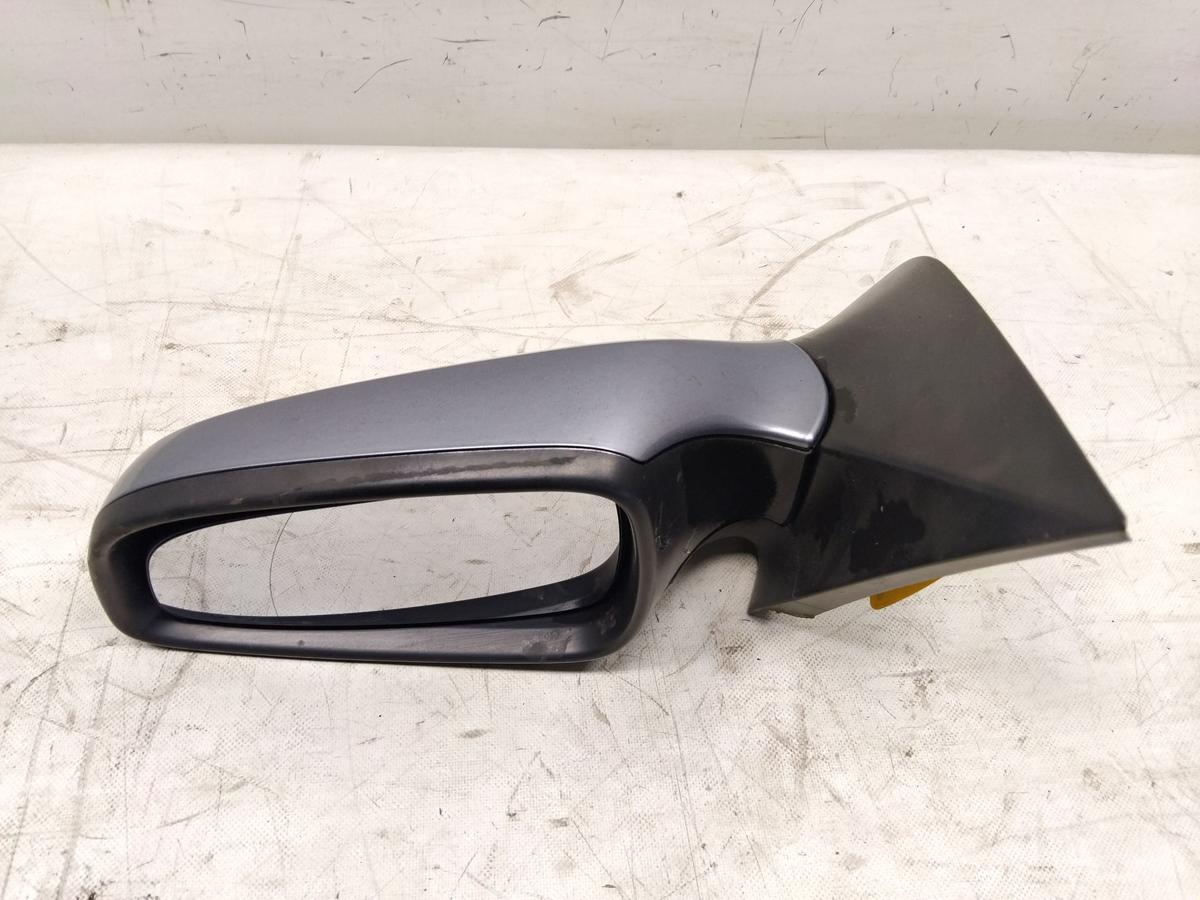 Opel Astra H Au&szlig;enspiegel links Z163 Lichtsilber elektrisch anklappbar BJ2006