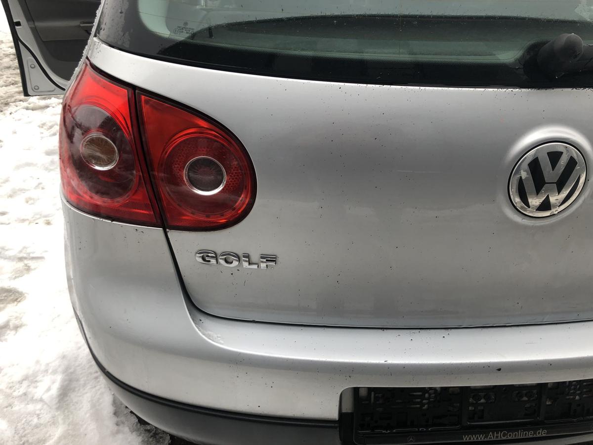 VW Golf 5 V 1K Heckklappe mit Heckscheibe f&uuml;r 3 und 5 t&uuml;rer LA7W Reflexsilber