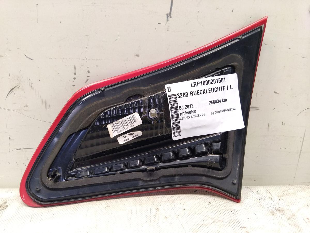 Citroen C4 Serie 2 Typ N original R&uuml;ckleuchte Heckleuchte innen links Bj.2012