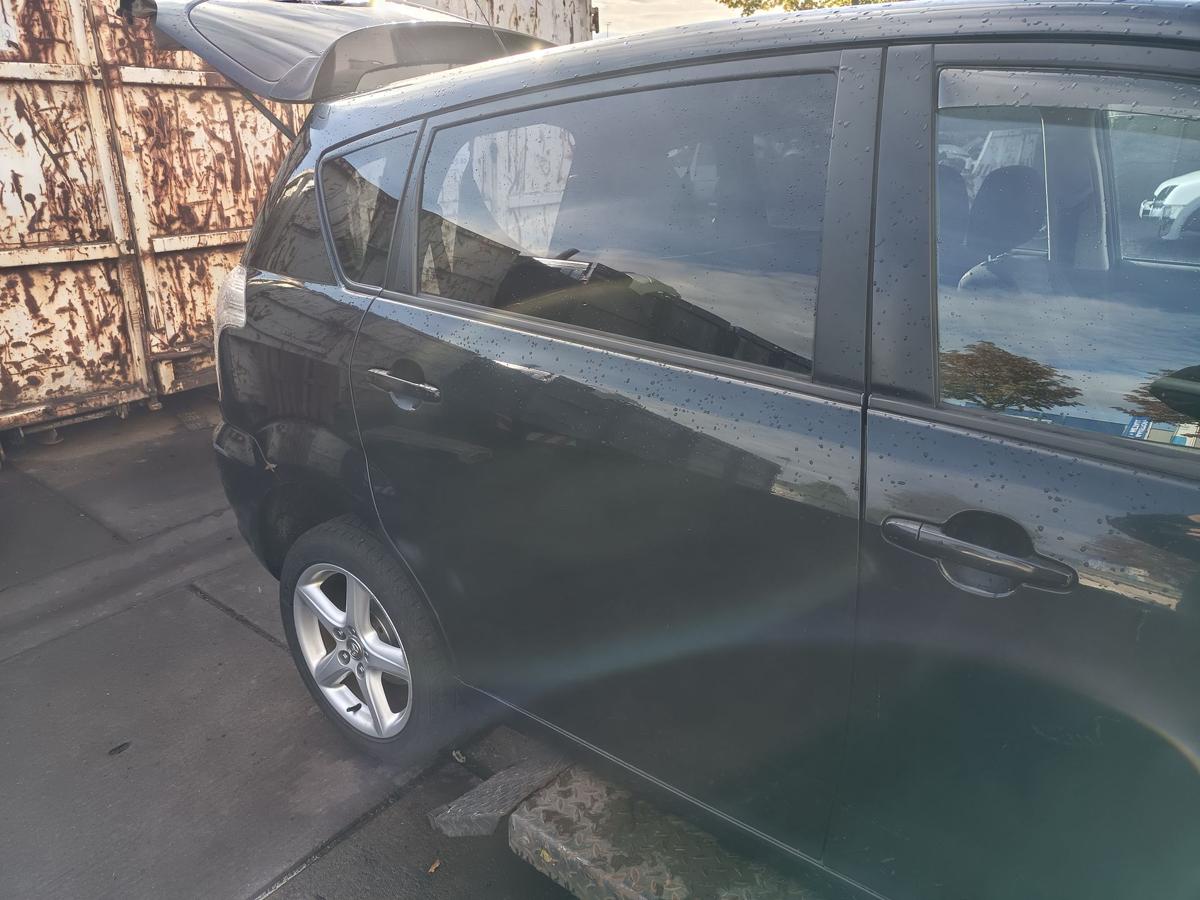 Toyota Corolla Verso original T&uuml;r hinten rechts 209 Mysticschwarz Bj 2005