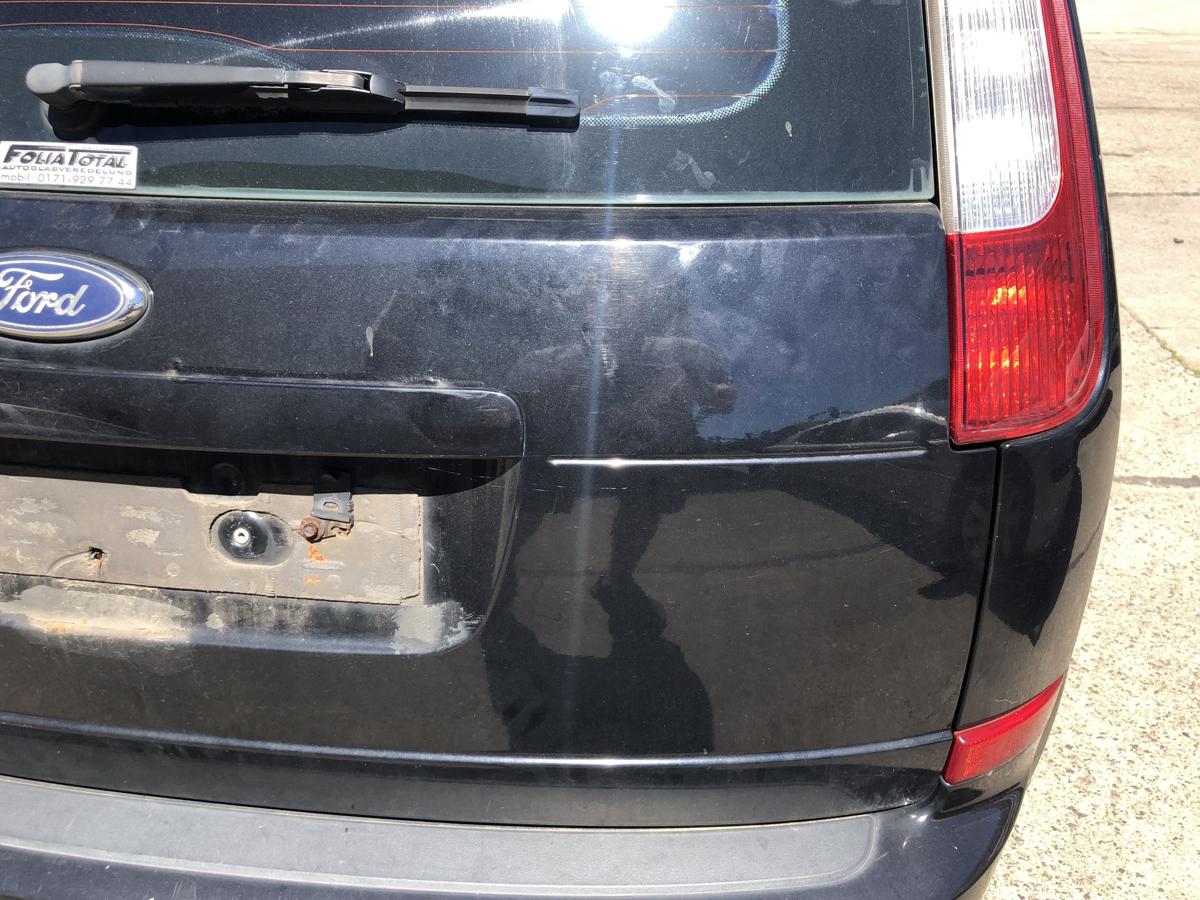 Ford Focus C Max DM2 Heckklappe mit Scheibe Rohbau bis 2007 Rost Pantherschwarz