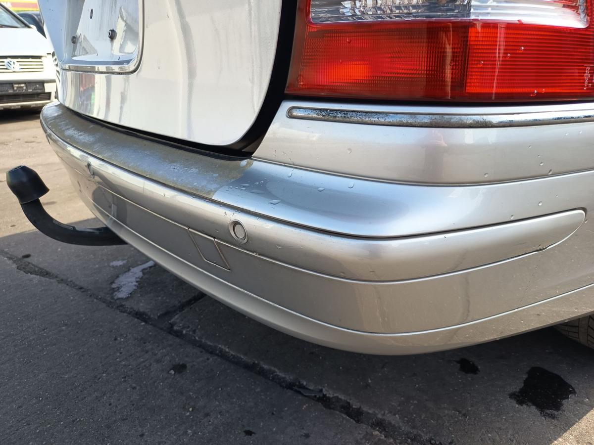 Mercedes S203 original Sto&szlig;stange F&auml;nger hinten Heck 744 Brillantsilber Bj 2002