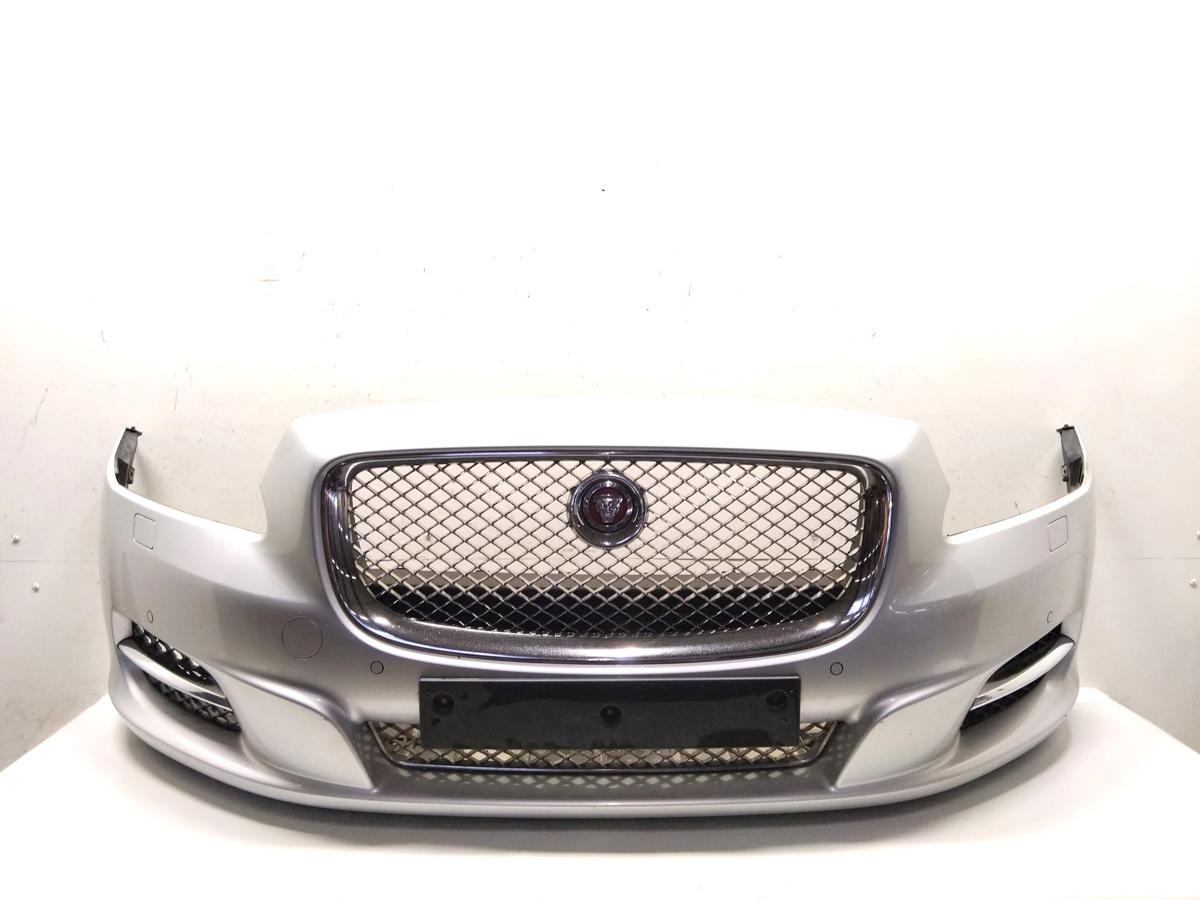 Jaguar XJ X351 original Stossfänger Stoßstange vorn SRA PDC BJ2011 rhodiumsilber