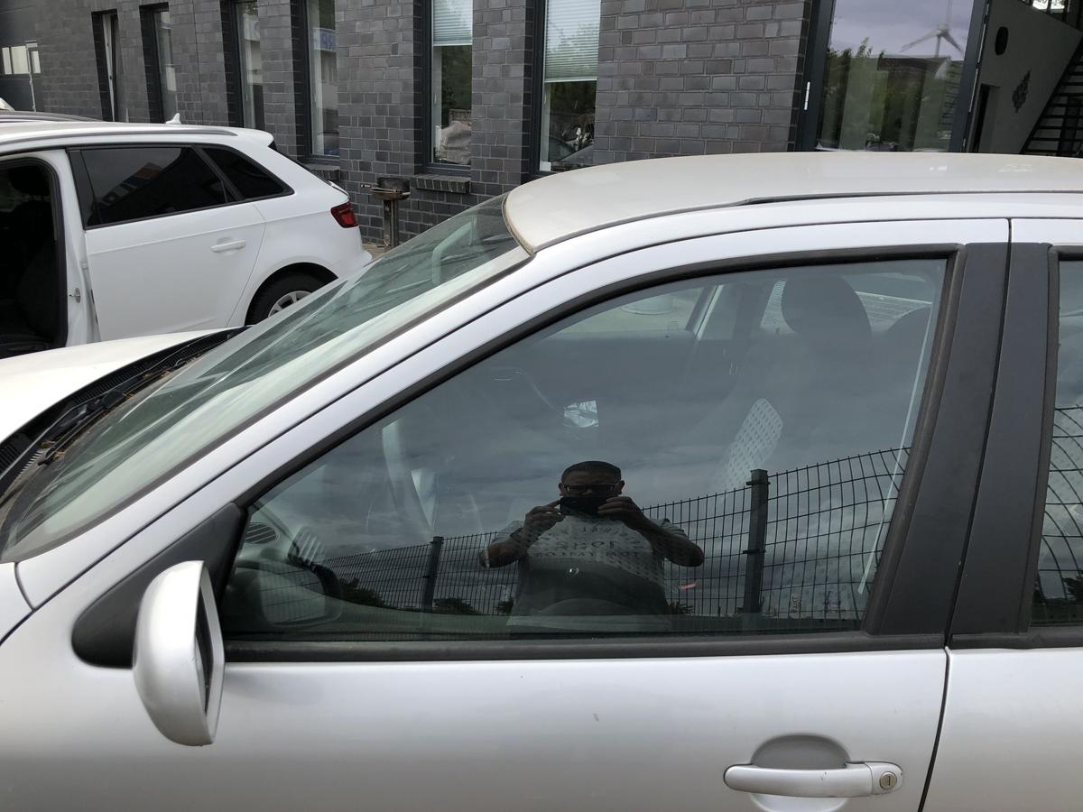Seat Leon 1M Tür vorn links Fahrertür im Rohbau LS7N Gris Artico Metallic