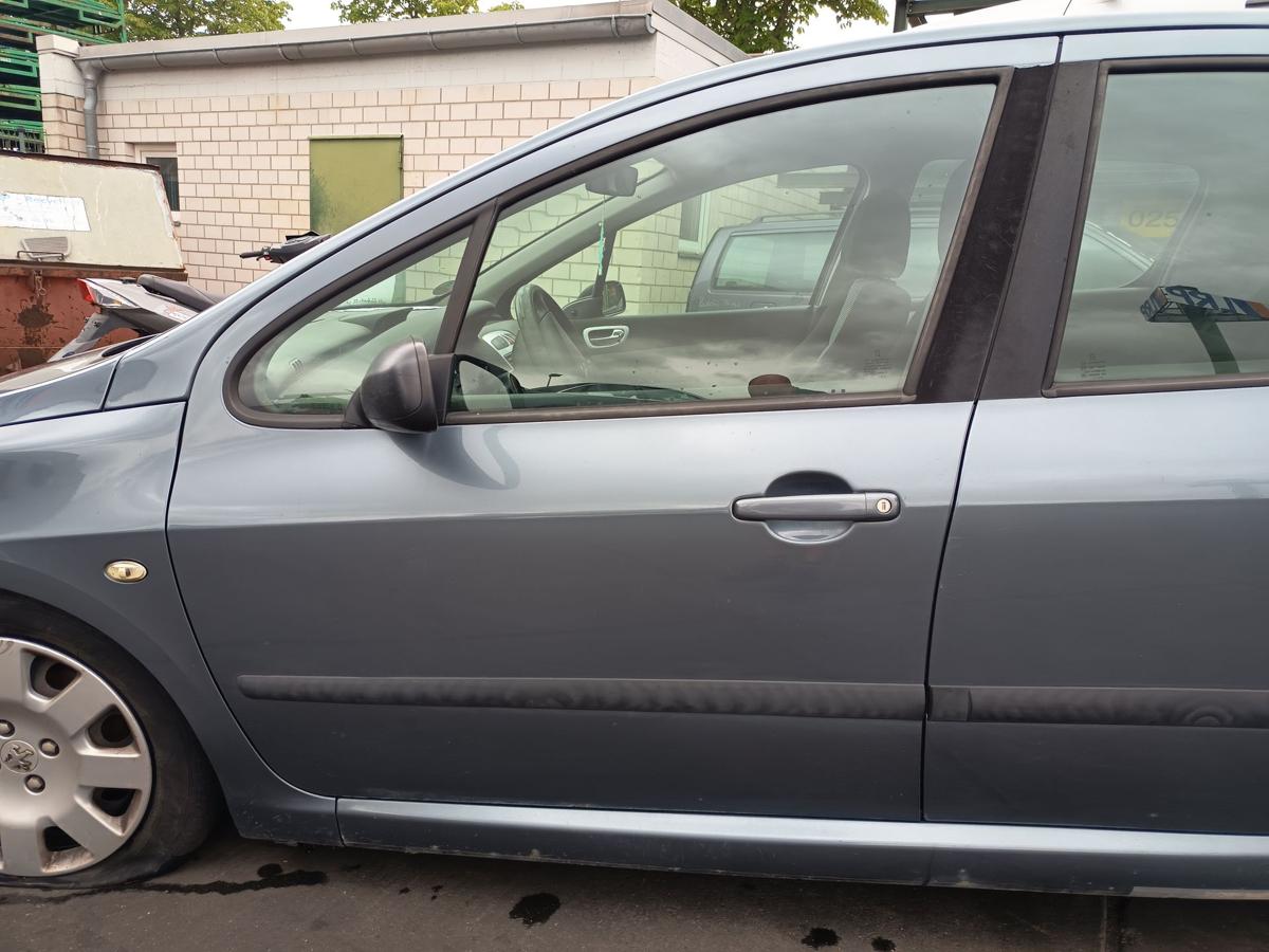 Peugeot 307 orig Tür vorn links Fahrertür 5türer EZW Eisengrau Bj 2005