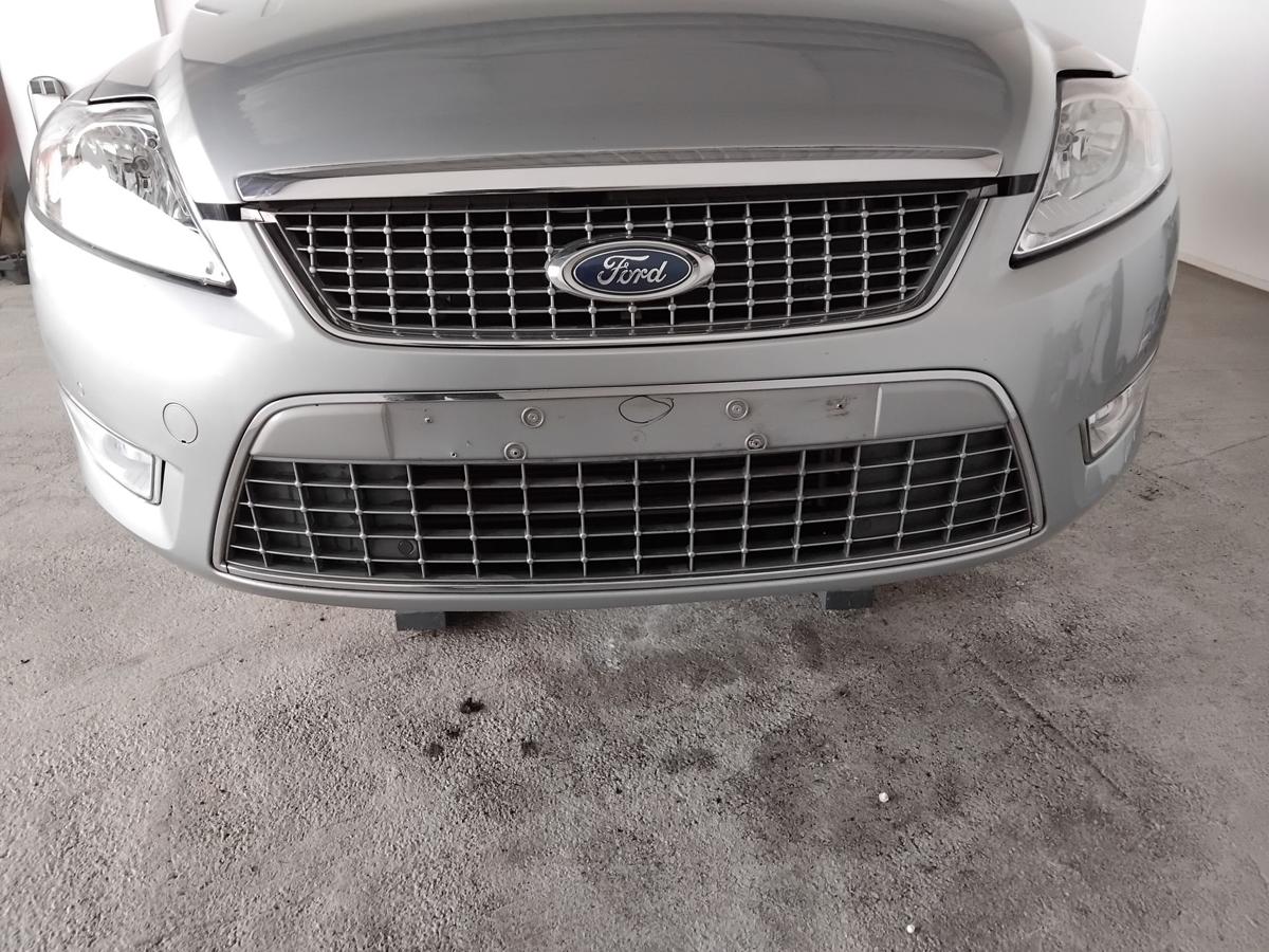 Ford Mondeo 4 BA7 original Sto&szlig;stange Sto&szlig;f&auml;nger vorn mit PDC Grill BJ2007 Cosmic Silber