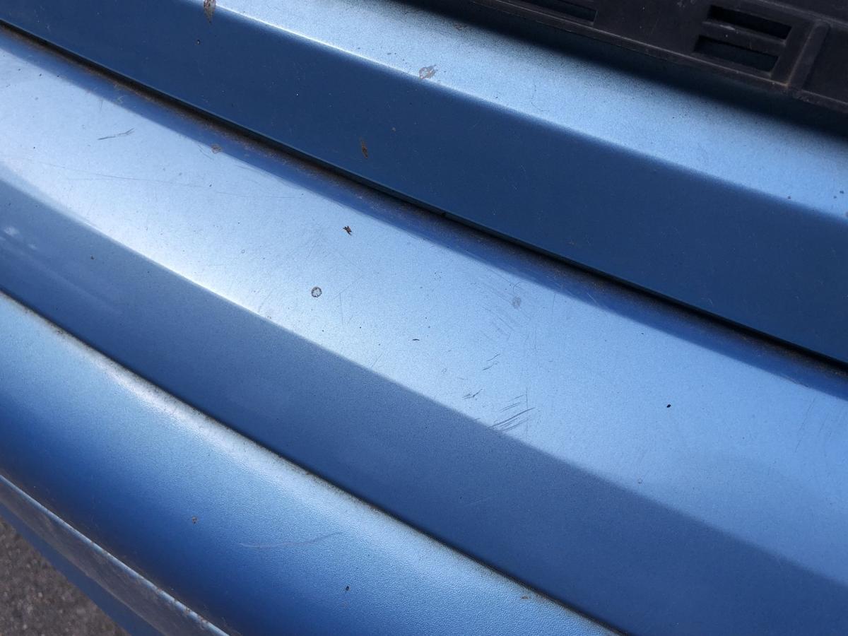 Citroen C3 Typ F Sto&szlig;f&auml;nger hinten Sto&szlig;stange Hecksch&uuml;rze KMY Lucia Blau Met