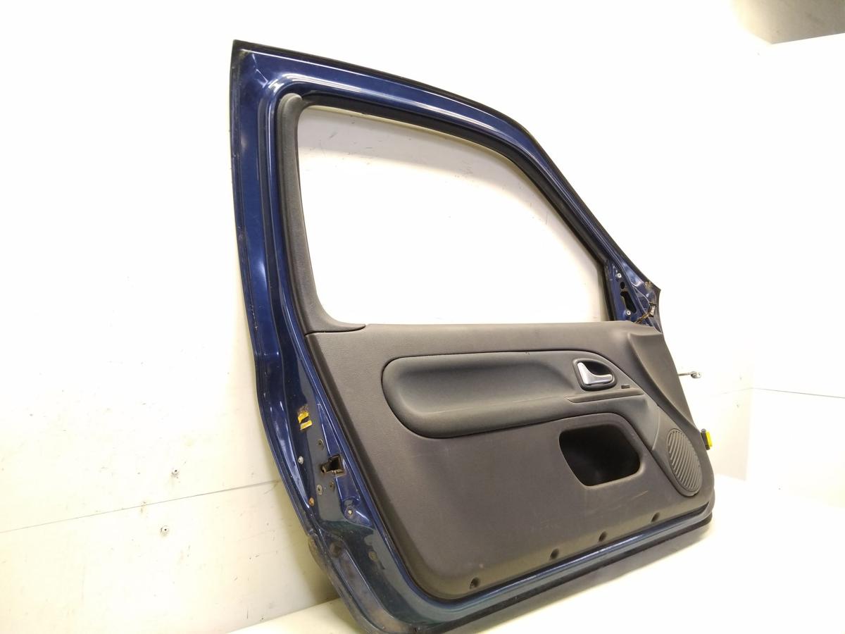 Renault Clio 2 T&uuml;r vorn links Fahrert&uuml;r 3-T&uuml;rer TED44 Bleu Odyssee BJ2002