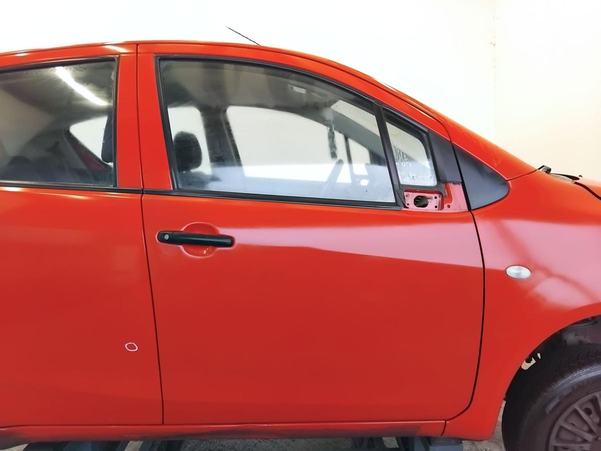 Opel Agila B T&uuml;r vorn rechts Beifahrert&uuml;r 4VA blaze red glutrot BJ2009