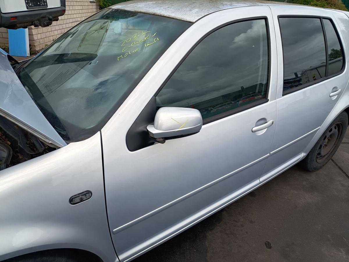 VW Golf IV original T&uuml;r vorne links LB7Z Satinsilber Baujahr 2000