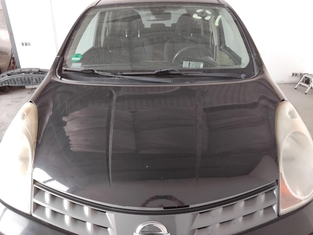 Nissan Note E11 Motorhaube Deckel vorn schwarzmetallic Z11 BJ2008