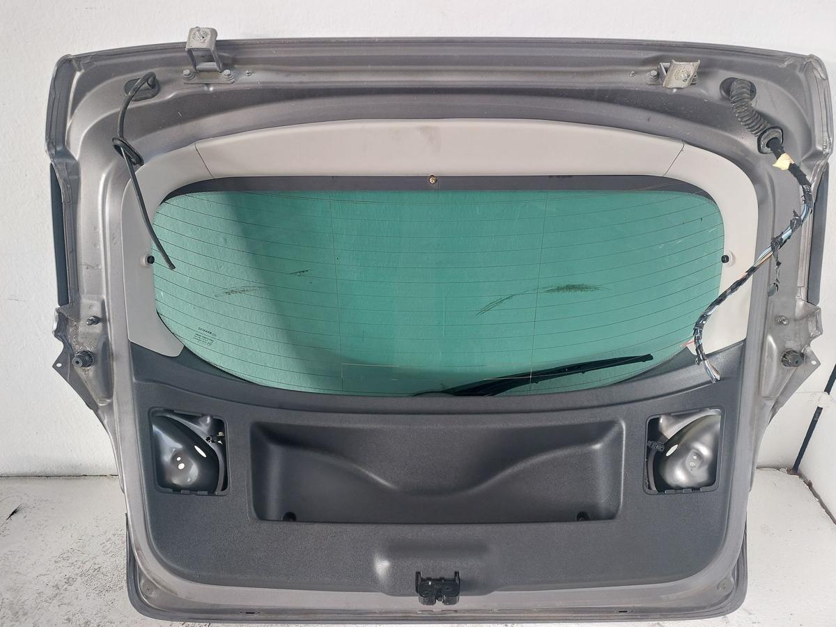 Renault Megane III 3 Heckklappe mit Heckscheibe 5 t&uuml;rer TEKNG grau Kofferklappe