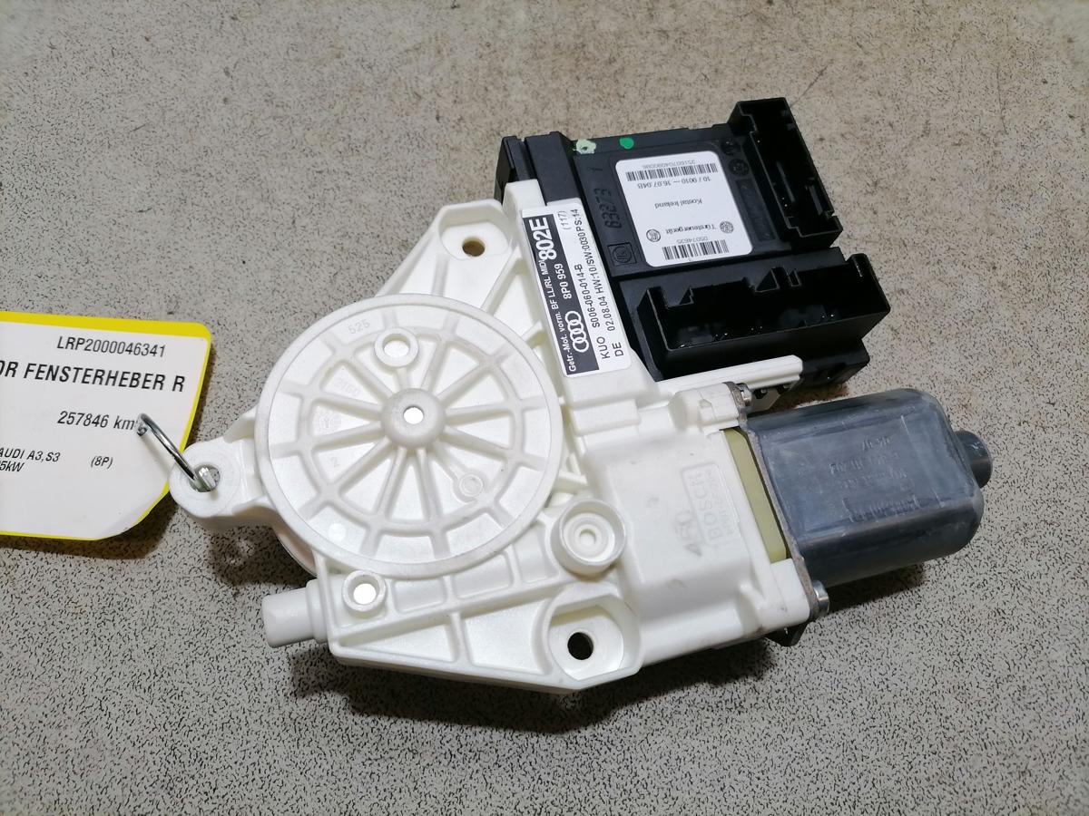 Audi A3 8P Motor Fensterheber vorn rechts 8P0959802E Bosch BJ03-05