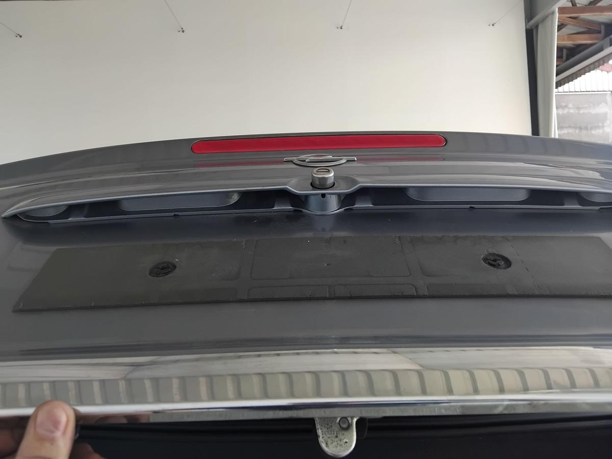 Opel Astra G Cabrio Heckklappe Z163 Lichtsilbermetallic 4AU BJ2004 Mängel