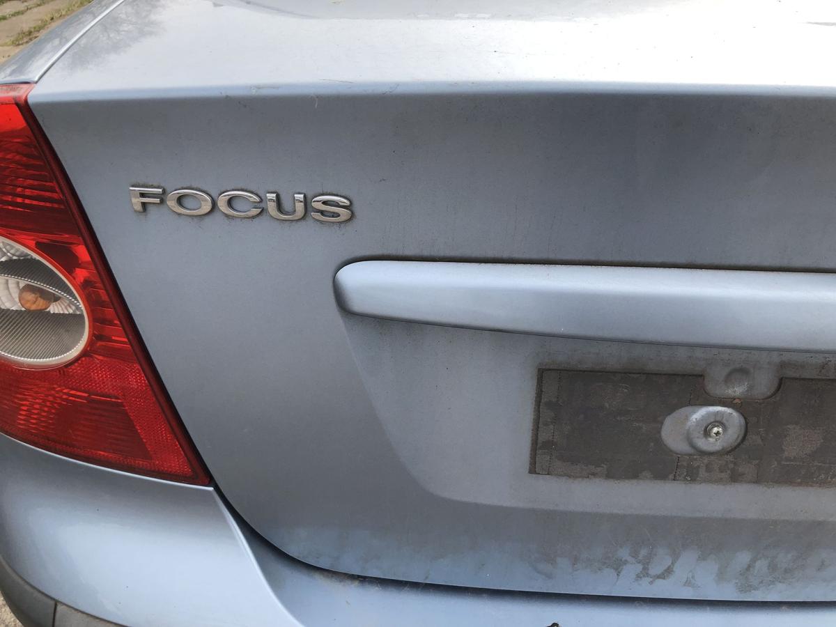 Ford Focus DA3 Limo 4trg Heckklappe Kofferklappe Kofferraumdeckel Tonic blau Met