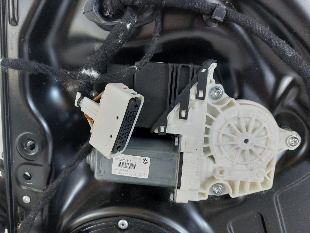 VW Passat 3C B6 Limo Fensterheber hinten rechts elektrisch Motor und Mechanik