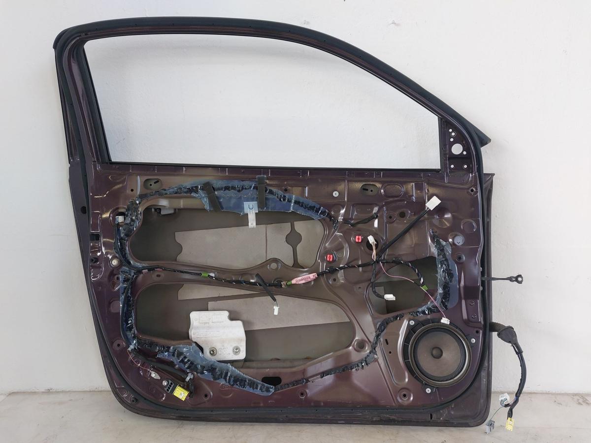 Toyota IQ Typ AJ T&uuml;r vorn links Fahrert&uuml;r im Rohbau 9AH Deep Amethyst Perleffekt