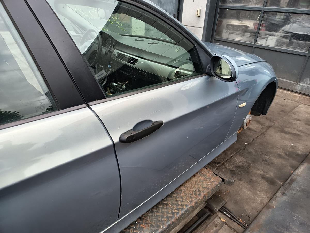 BMW E90/91 original T&uuml;r vorn rechts Beifahrer A34 Arktis vor LCI Bj 2006