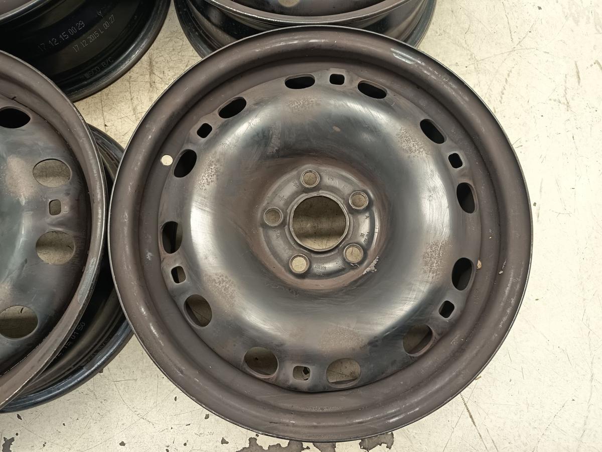 Skoda Rapid original Stahlfelgensatz 6x15 ET38 Baujahr 2016