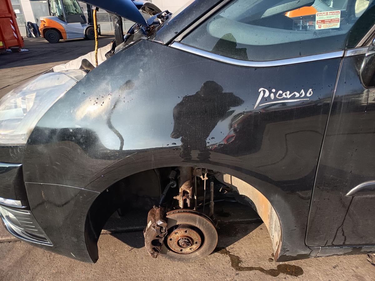 Citroen C4 Picasso original Kotfl&uuml;gel links Seitenteil EXY Onyxschwarz Bj 2010