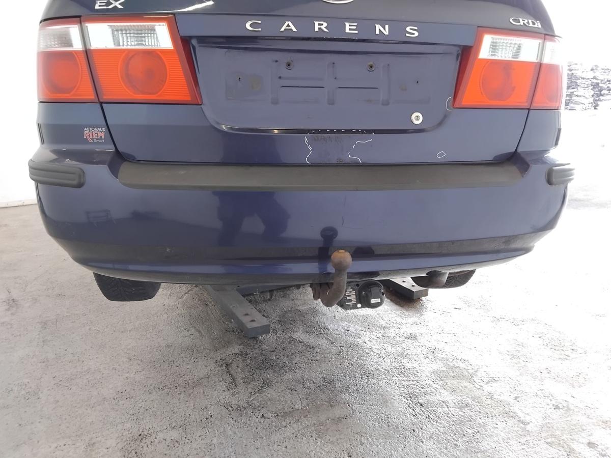 Kia Carens II original Stossf&auml;nger Sto&szlig;stange hinten 1C Imperial Blue BJ2002