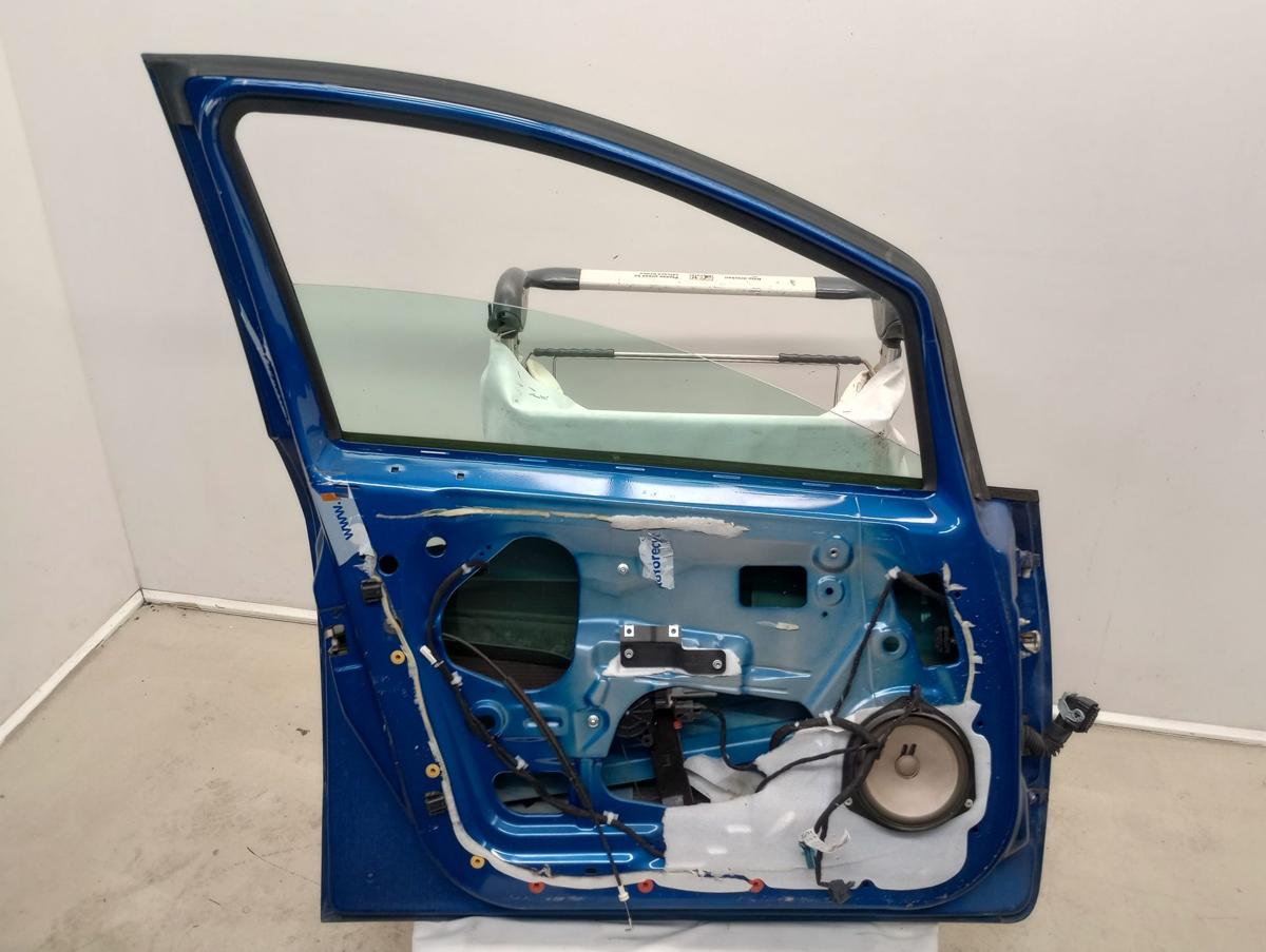 Fiat Punto 199 orig Tür vorn links Fahrertür 494B Acid Jazz Blau 5trg Facelift Bj 12