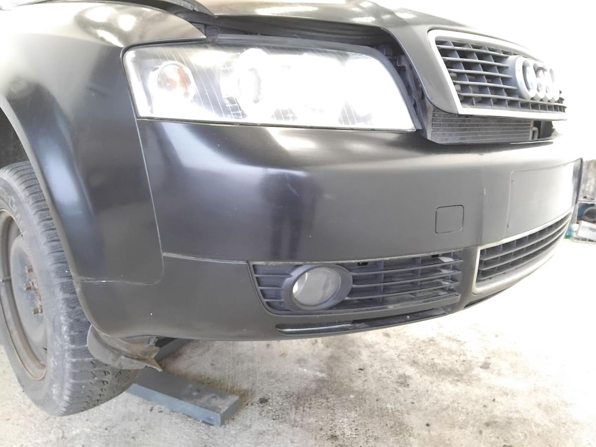 Audi A4 8E B6 original Sto&szlig;stange Stossf&auml;nger vorn BJ2004 LZ9W ebonyschwarzmetallic