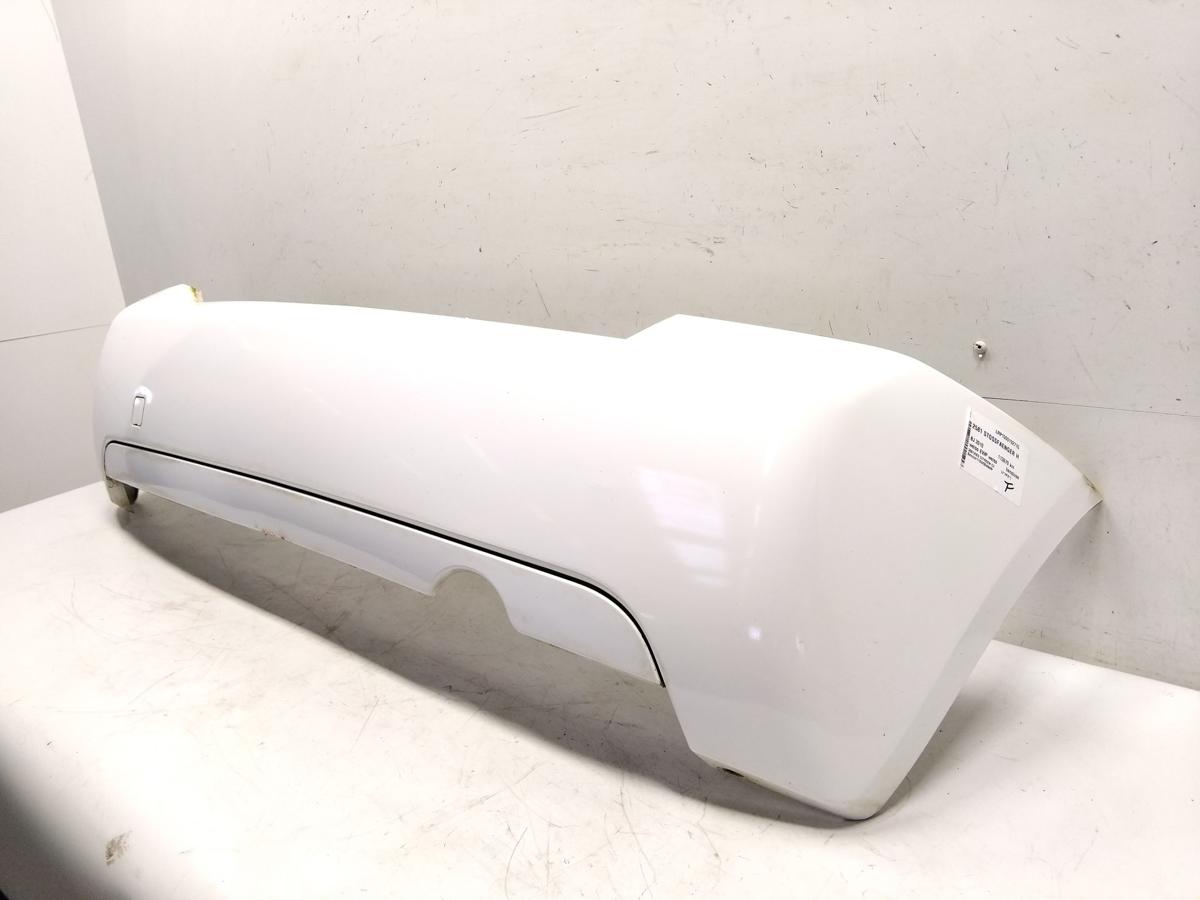 Citroen C2 original Stoßfänger Stoßstange hinten weiss EWP Bj.2010