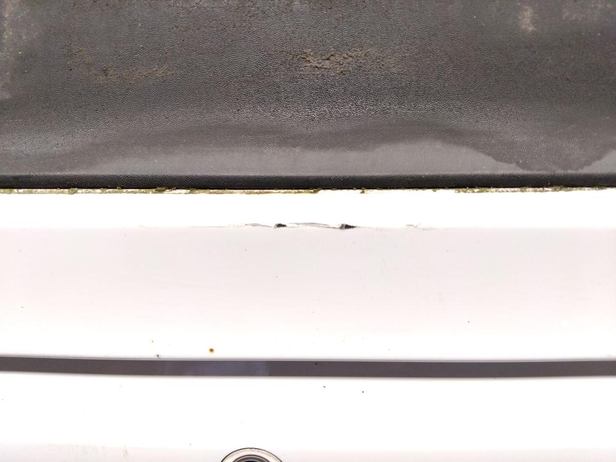 Renault Twingo 3 BC original Sto&szlig;stange Sto&szlig;f&auml;nger hinten mit PDC Bj.2014