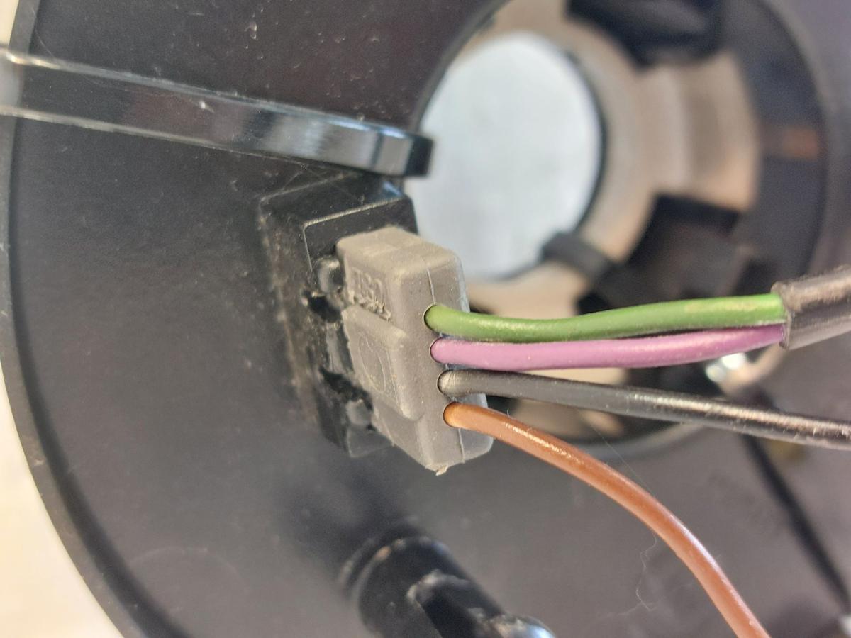 Smart 450 City Coupe Schleifring Lenkwinkelsensor ESP 2 Stecker Kontaktring