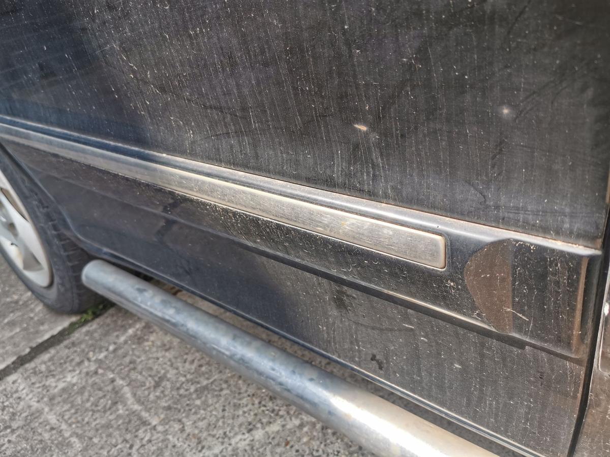 Hyundai Trajet FO Tür Autotür Rohbautür Fondtür hinten rechts EB Ebony Black Roh