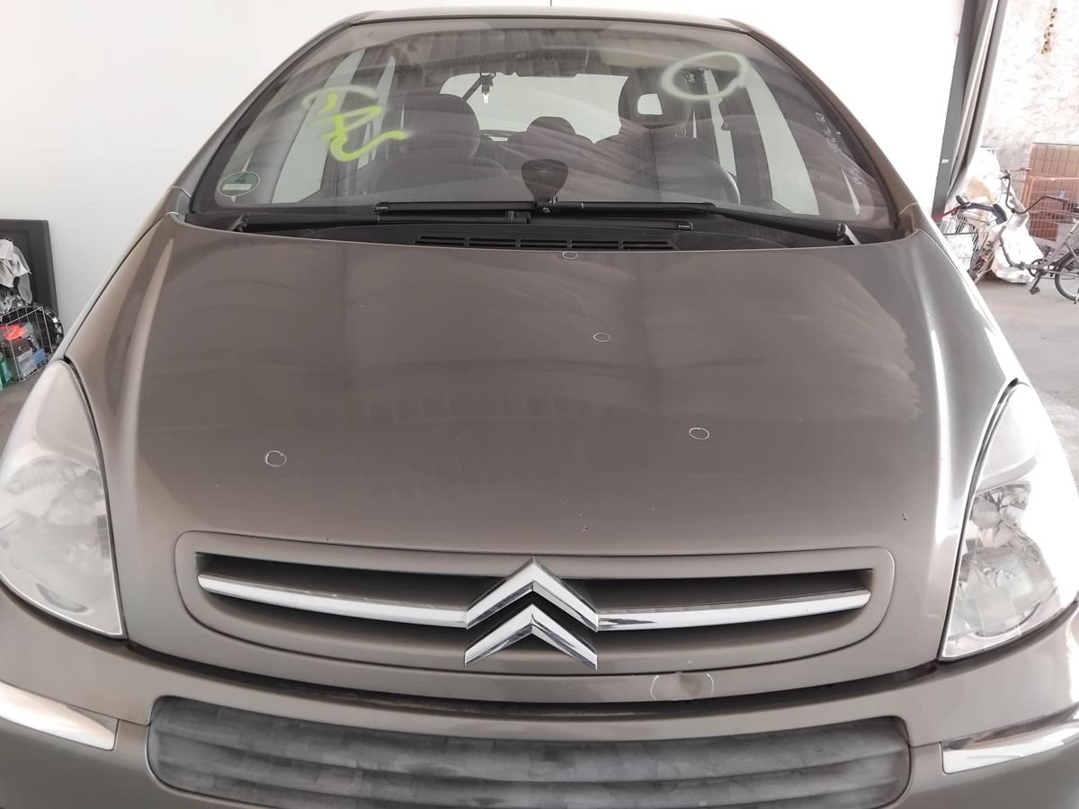 Citroen Xsara Picasso Facelift Motorhaube Deckel vorn mit Grill BJ2009 KEB Nocciola