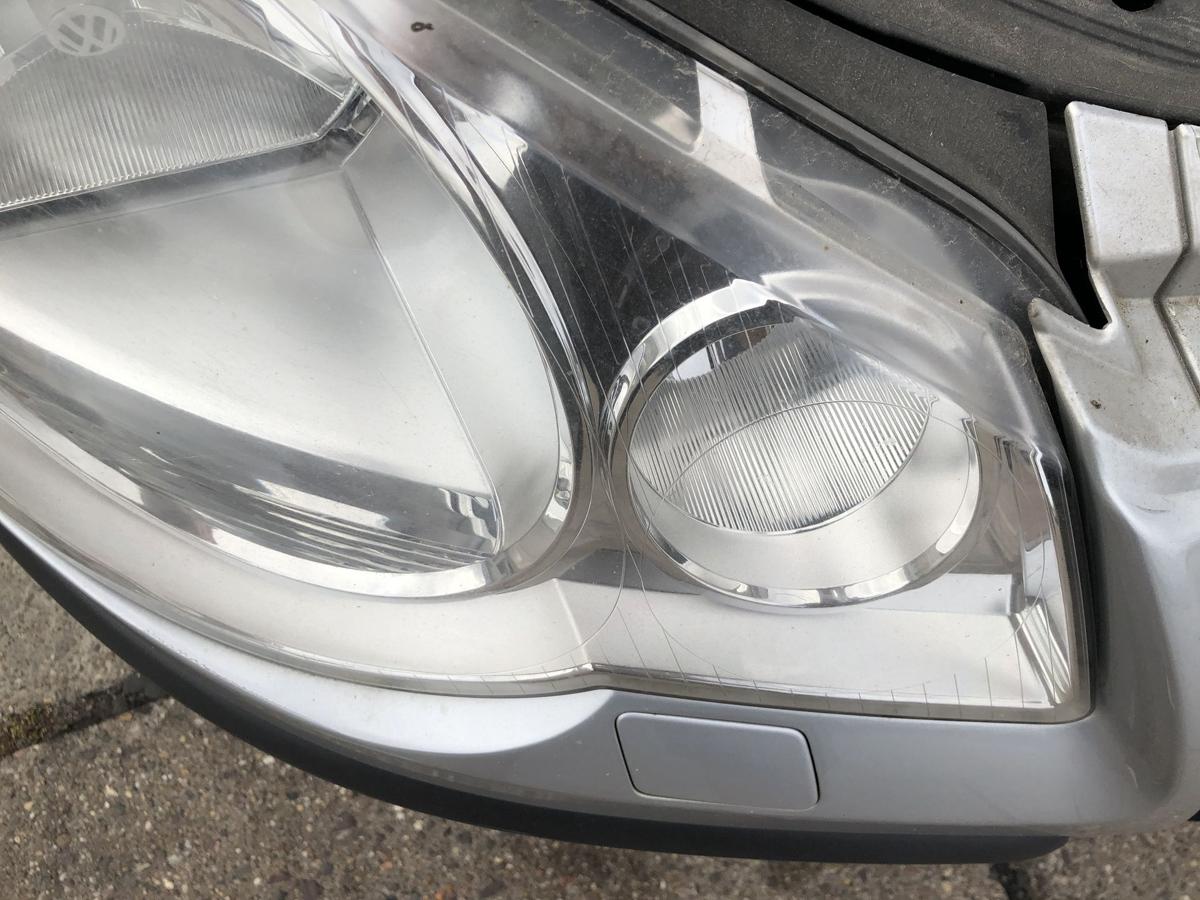 VW Polo 9N3 Scheinwerfer rechts Hauptscheinwerfer Halogen Hella OEM
