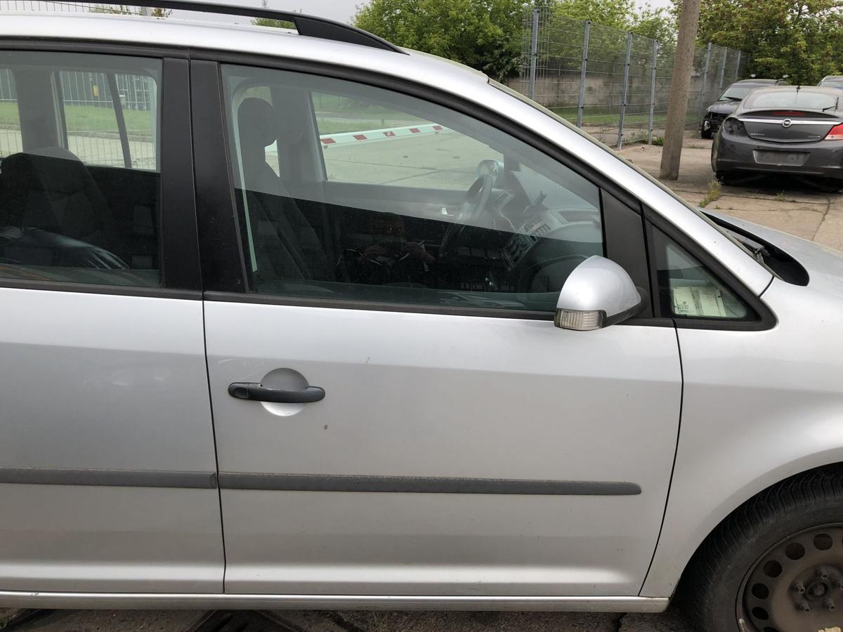VW Touran 1T 1T2 GP T&uuml;r vorn rechts Beifahrert&uuml;r im Rohbau LA7W Reflexsilber Met