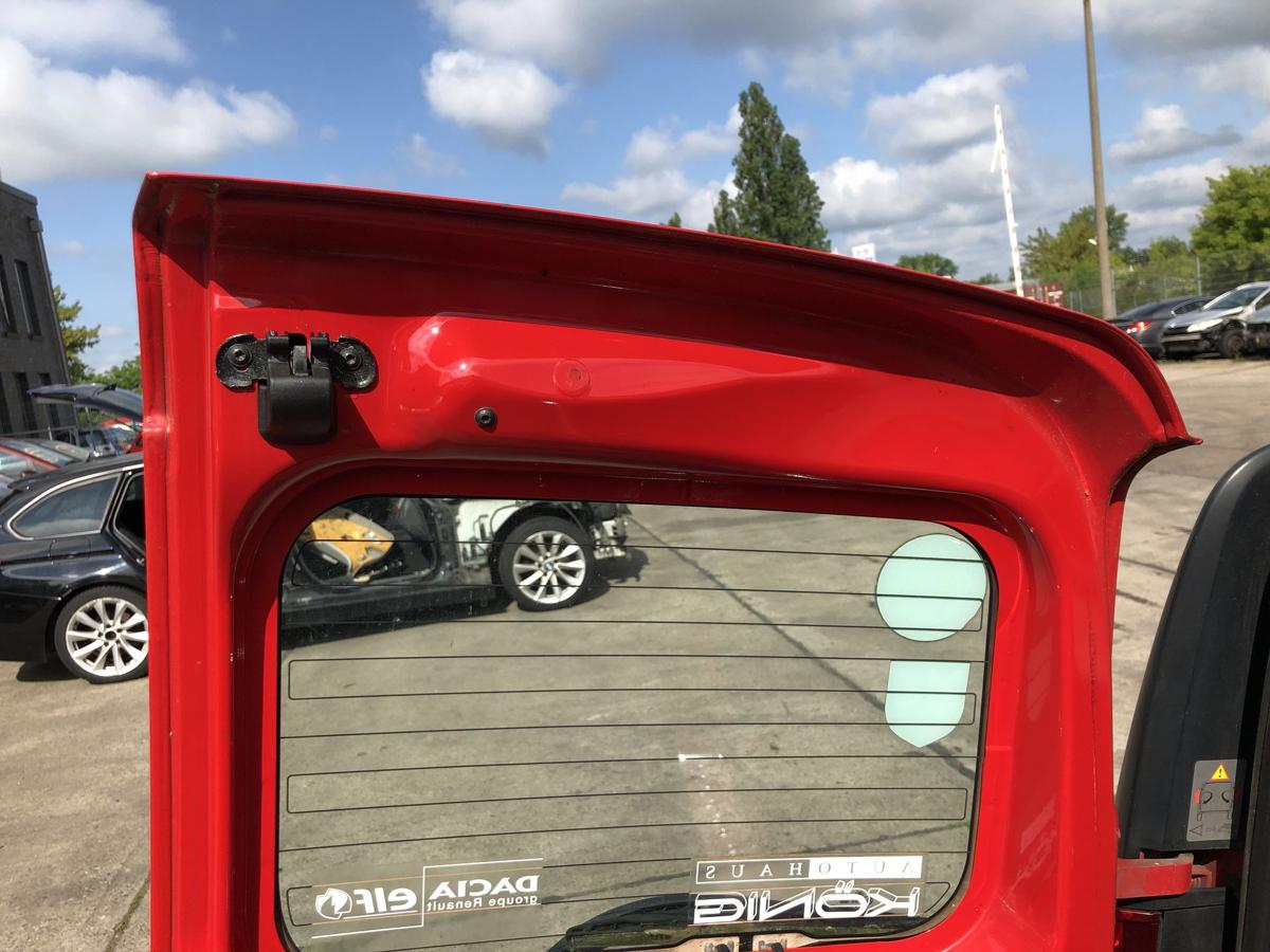 Dacia Logan MCV Hecklt&uuml;r links Heckfl&uuml;gelt&uuml;r mit Scheibe ROST OV21D Red Passion
