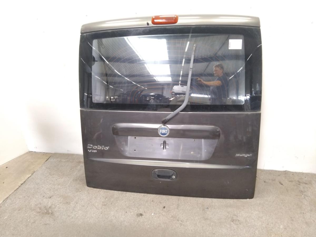 Fiat Doblo 223 original Heckklappe dunkelgraumetallic mit Heckscheibe BJ2005