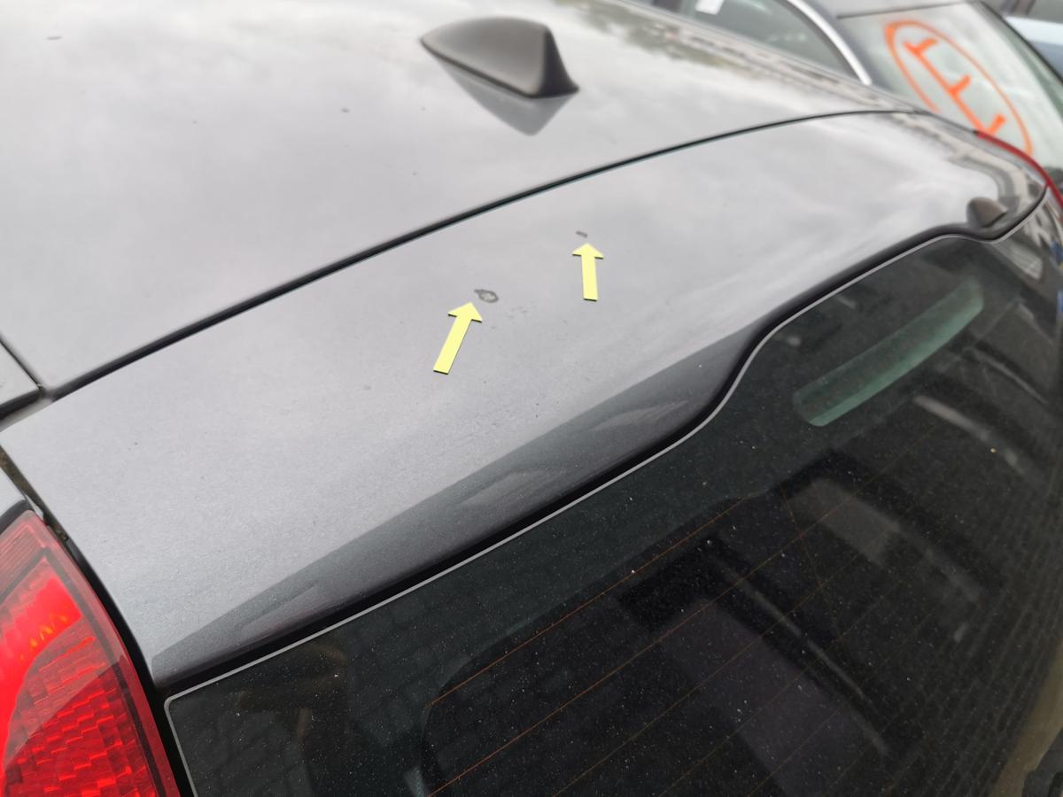 Volvo V50 M Heckklappe Klappe Deckel hinten Kofferklappe 45500 Titanium Grey