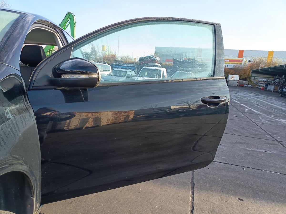 VW Golf VI 6 orig Tür links 3türer Fahrertür L041 Schwarz Bj 2009