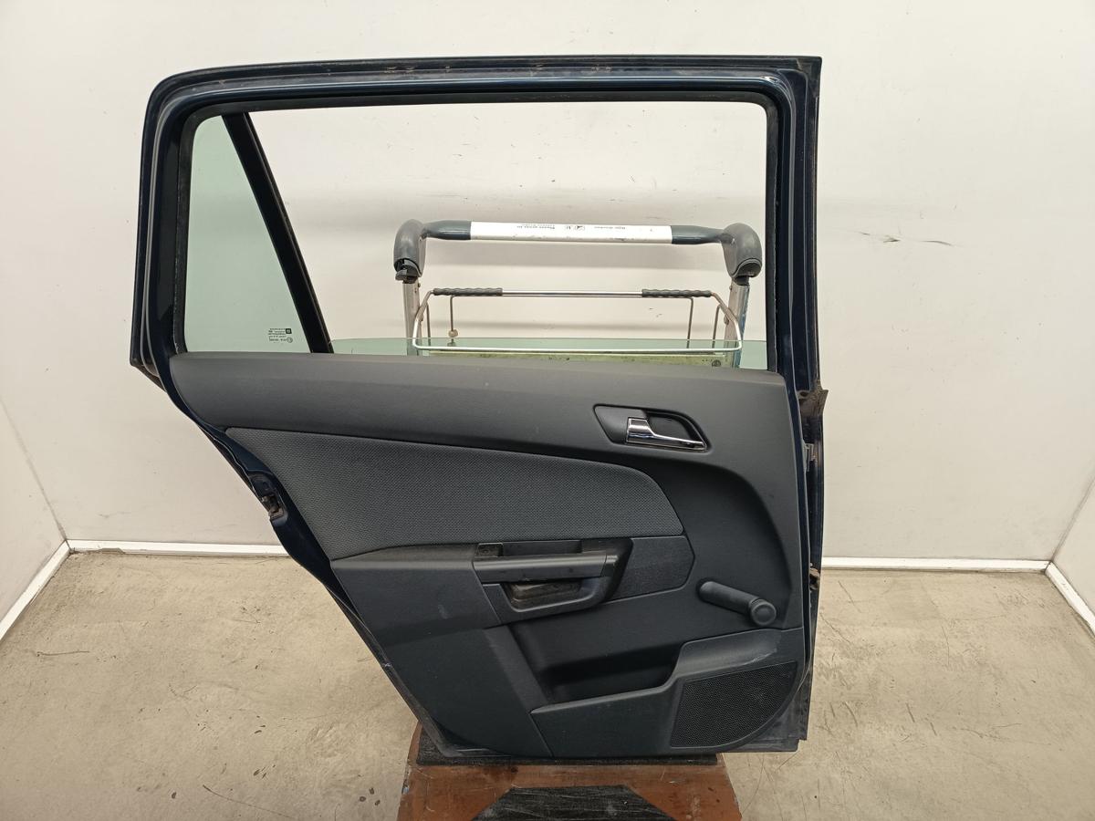 Opel Astra H Kombi original T&uuml;r hinten links Z168 Blau Baujahr 2007