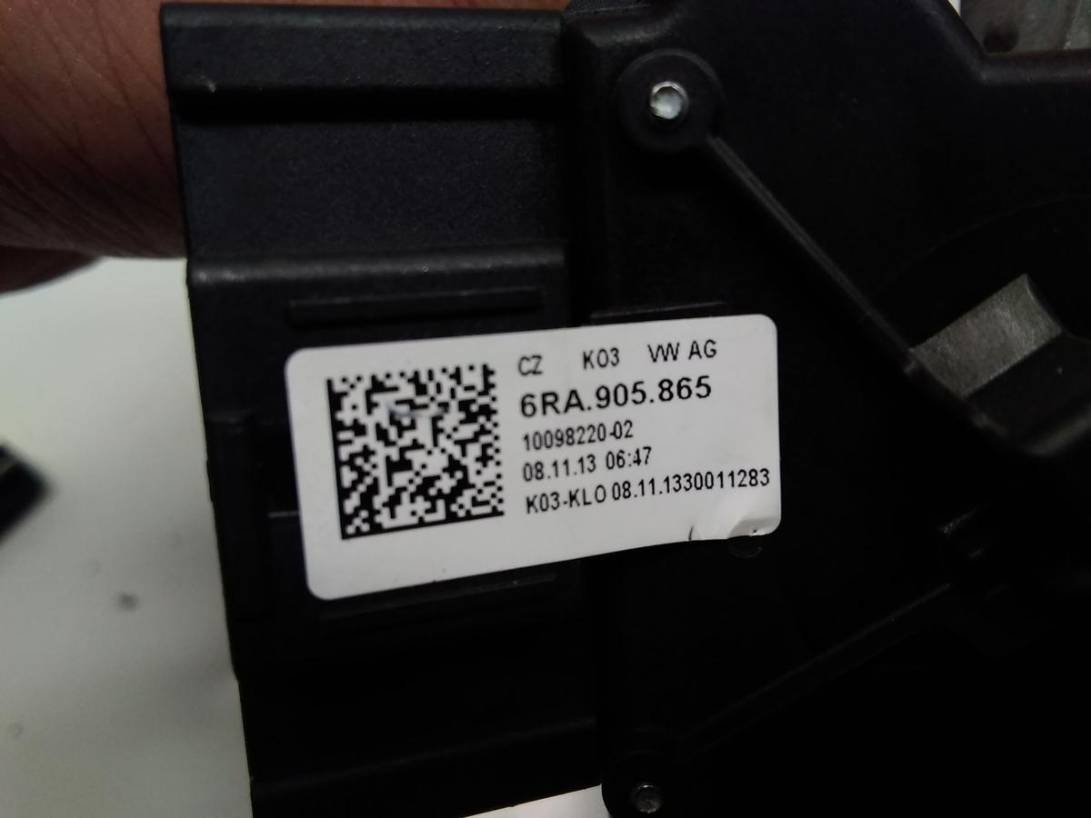 Skoda Rapid NH original Z&uuml;ndschlo&szlig; mit Lesespule und Schl&uuml;ssel BJ2013
