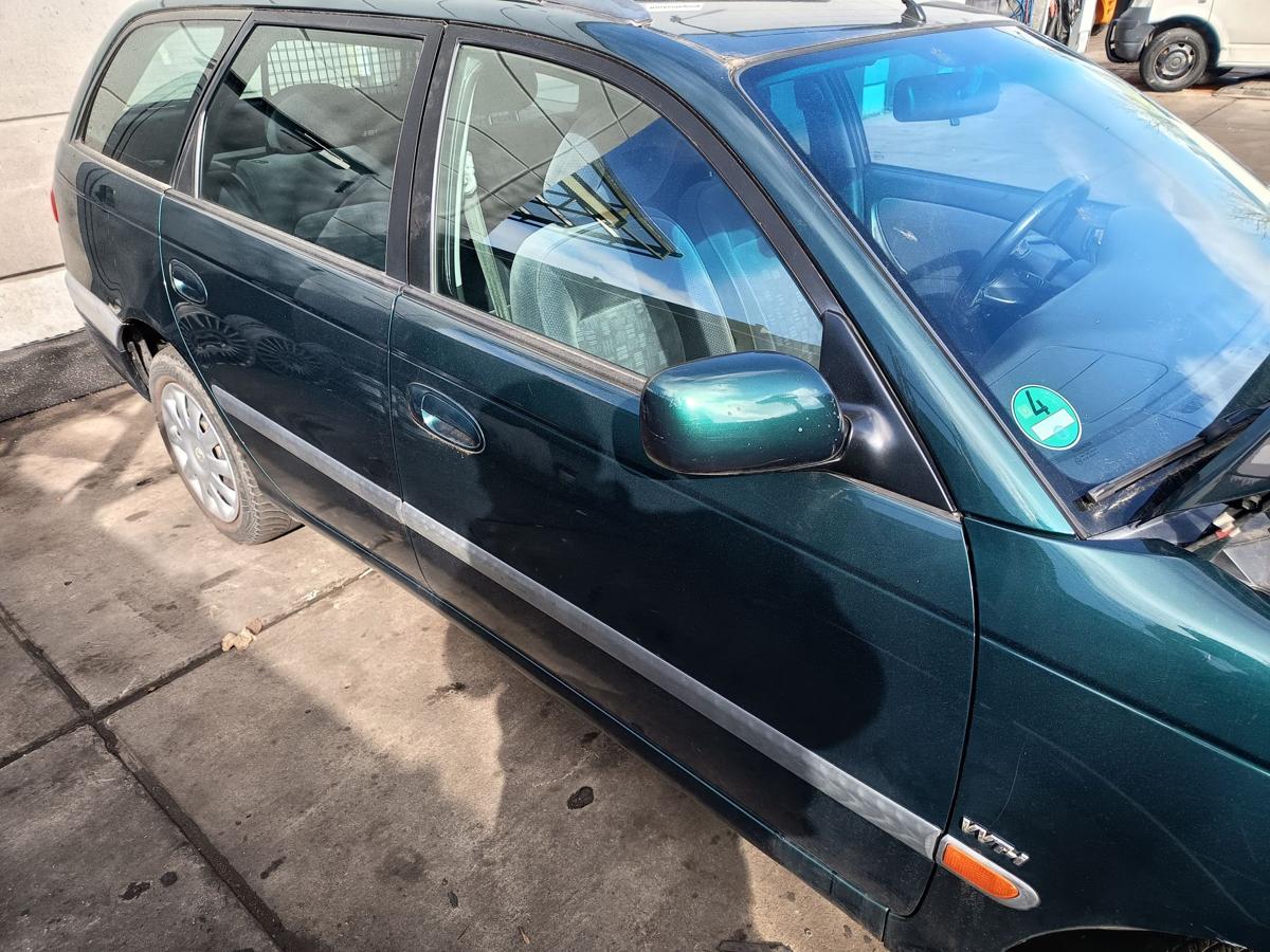 Toyota Avensis T22 original T&uuml;r Roht&uuml;r vorne rechts 6S3 Gr&uuml;n Baujahr 2001