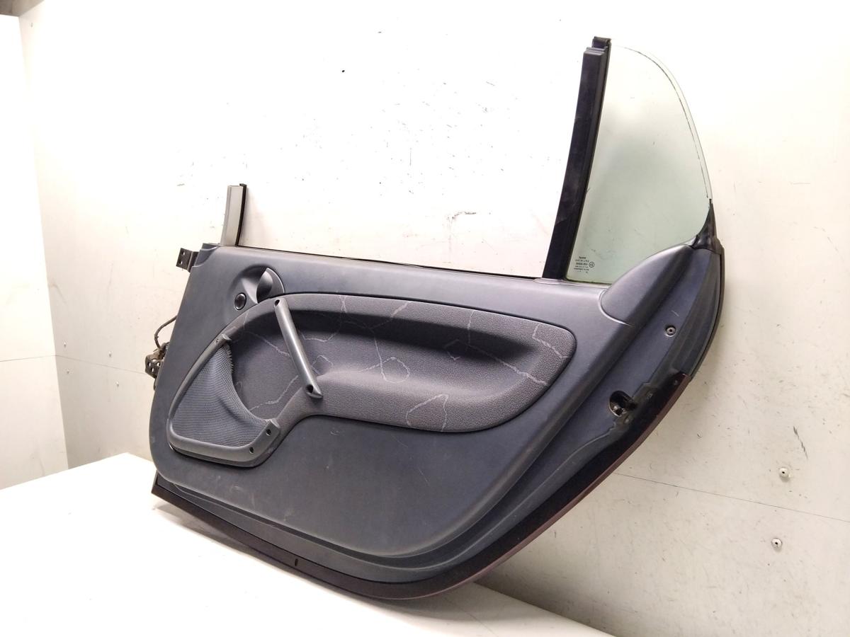 Smart Coupe ForTwo Typ 450 T&uuml;r rechts Beifahrert&uuml;r dunkelrotmetallic Bj.2005