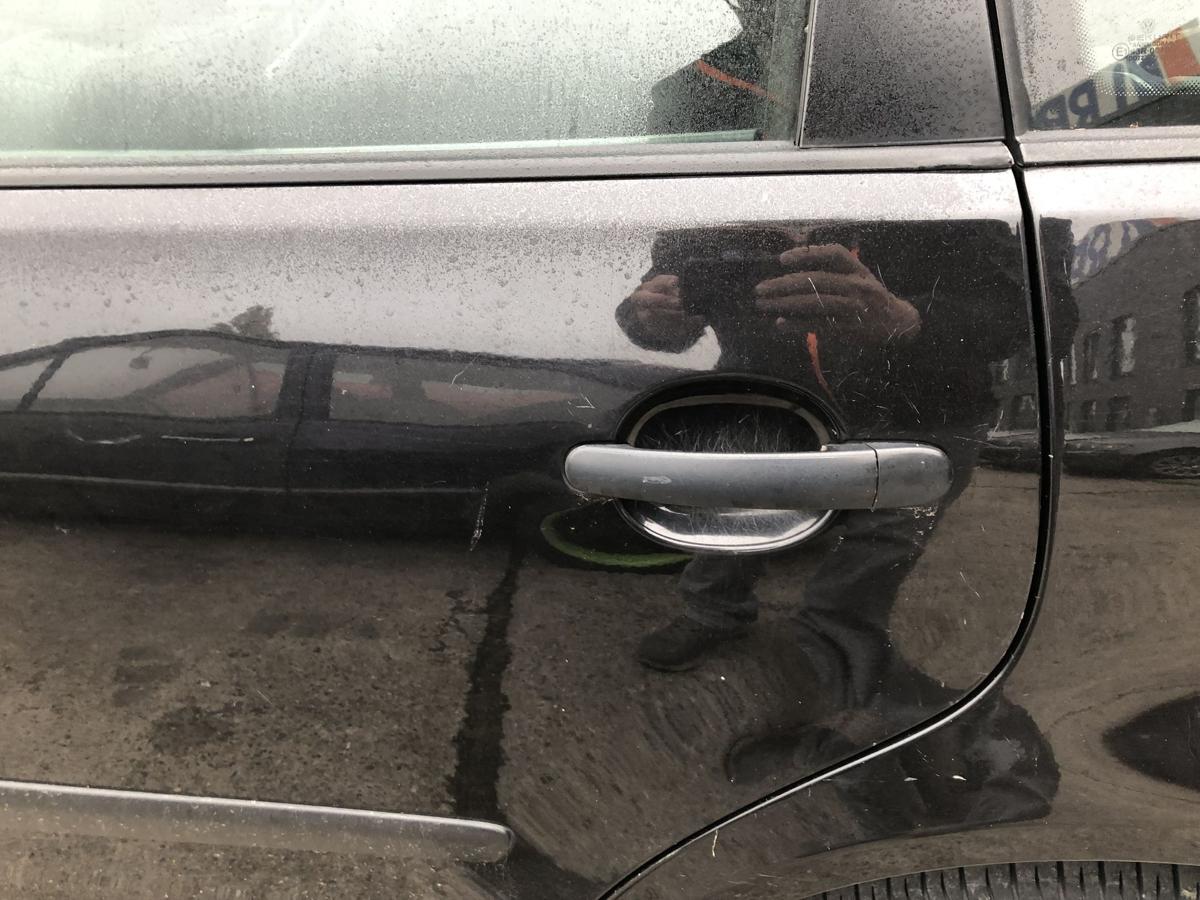 VW Polo 9N 9N1 9N3 Tür hinten links Fondtür LC9Z Black Magic Rohbau